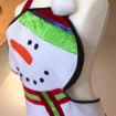 Festive Christmas Apron Christmas Snowman Apron Frosty Apron 7 Festive Christmas Apron Christmas Snowman Apron Frosty Apron - Image 5