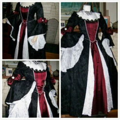 Gothic Renaissance Pirate Dress Cosplay Costume -EpicCosplay Shop Gothic Renaissance Pirate Dress Cosplay Costume 4