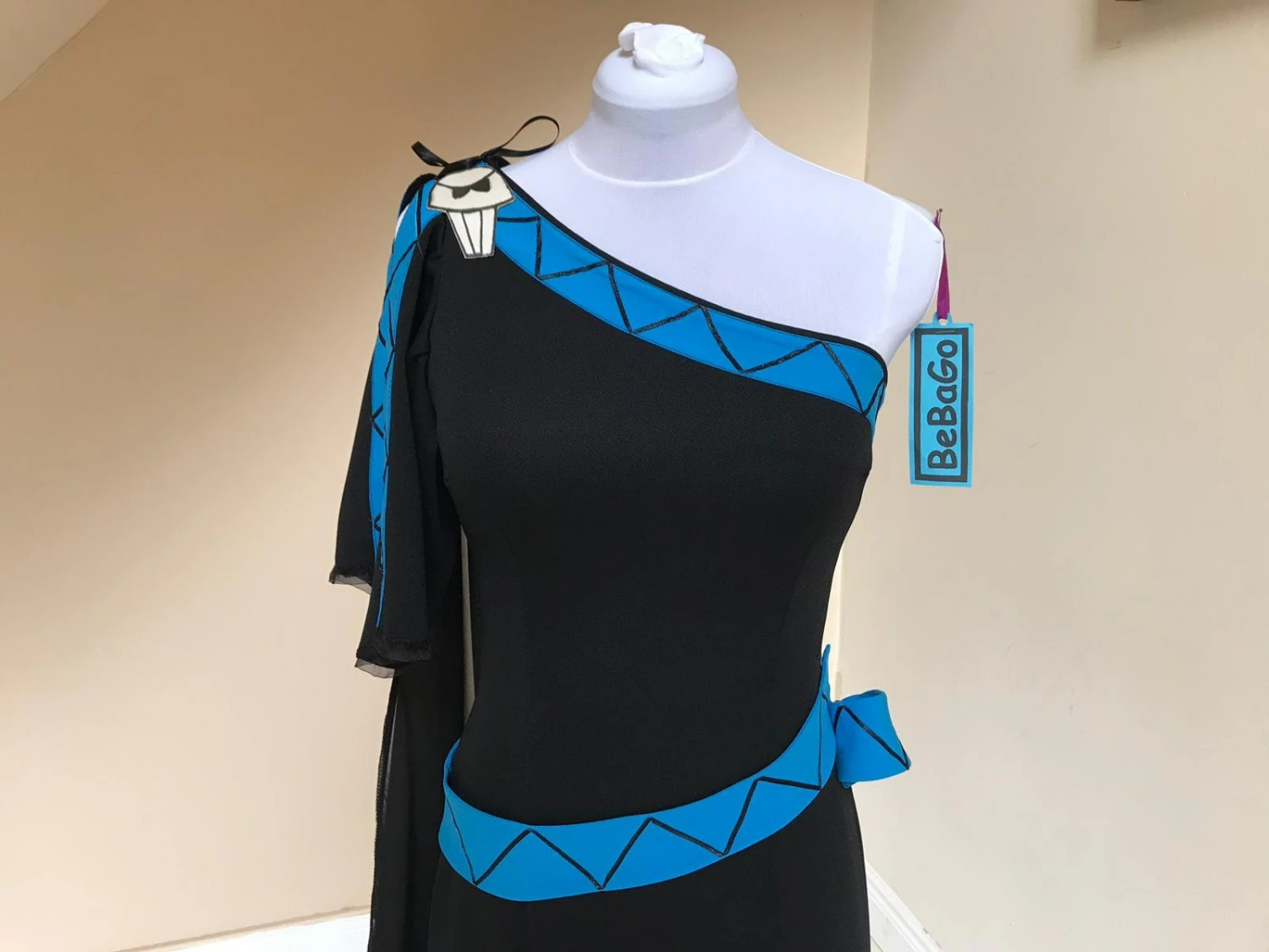 Female Hades Costume Greek God Of The Underworld Halloween Costume 6 Female Hades Costume Greek God Of The Underworld Halloween Costume - Image 4