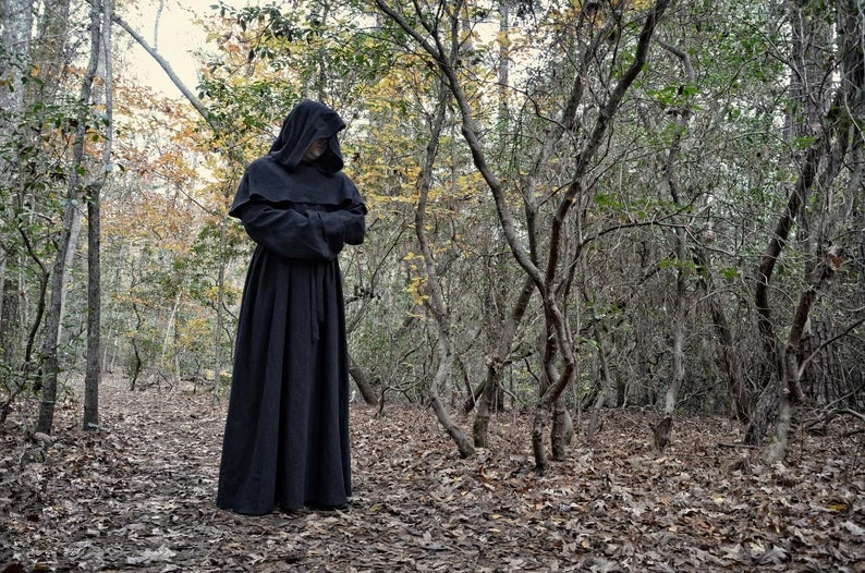 Grim Reaper Costume For Men, Women & Girls Robe And Hood 8 Grim Reaper Costume For Men, Women & Girls Robe And Hood - Image 6