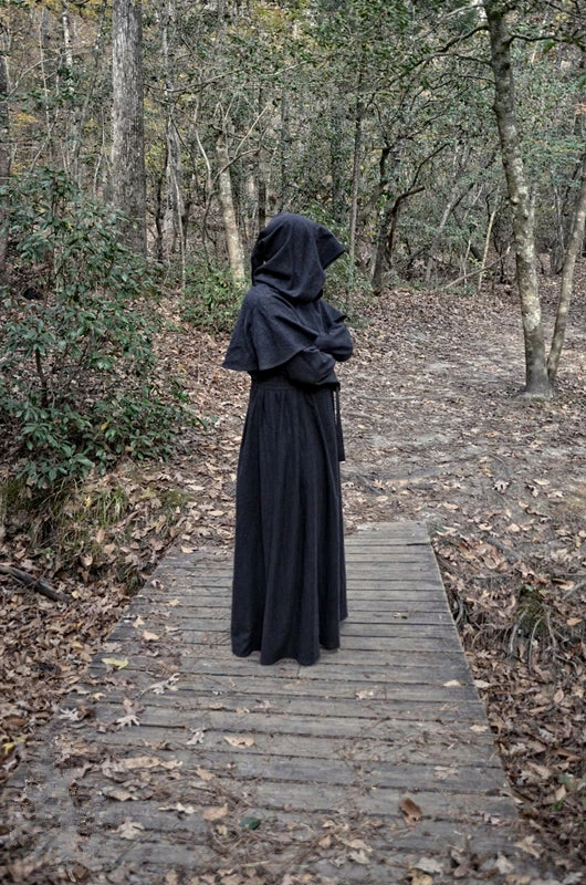 Grim Reaper Costume For Men, Women & Girls Robe And Hood 9 Grim Reaper Costume For Men, Women & Girls Robe And Hood - Image 7