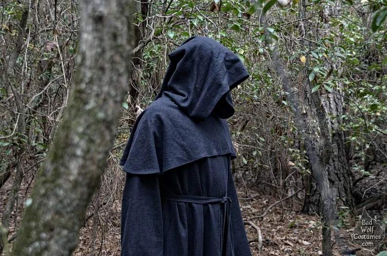 Grim Reaper Costume For Men, Women & Girls Robe And Hood 10 Grim Reaper Costume For Men, Women & Girls Robe And Hood - Image 8