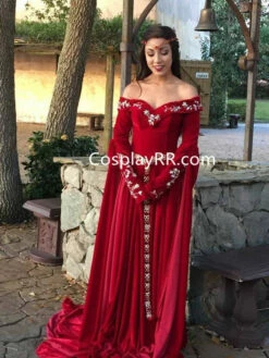 Queen Guineveres Costume Fancy Dress For Adult