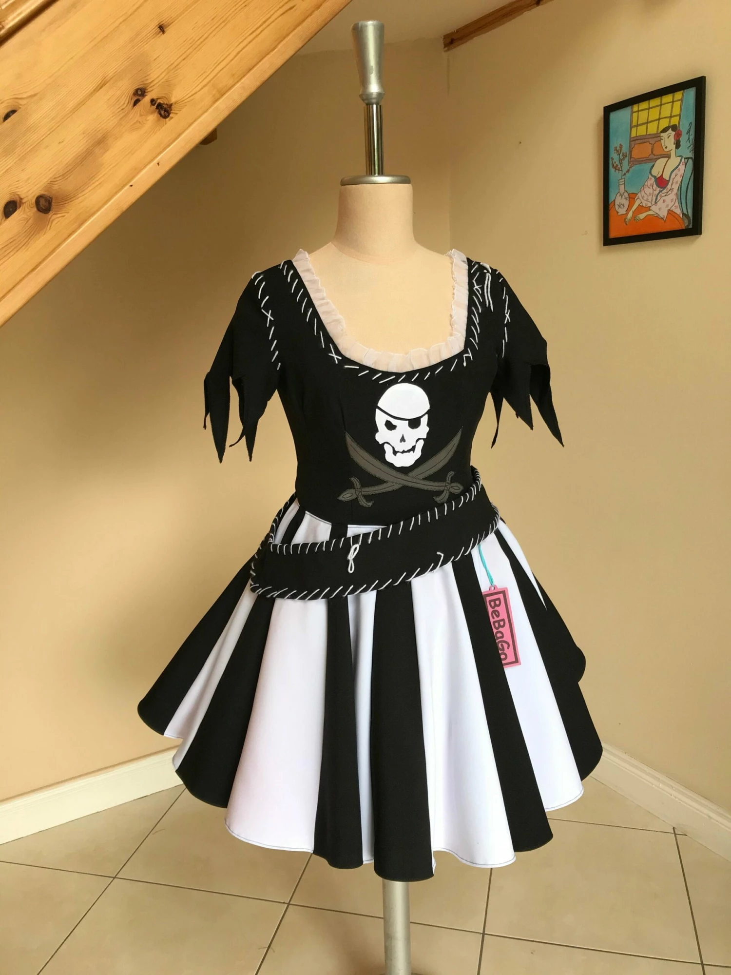 Pirate Inspired Dress Halloween Costume Pirate Cosplay 11 Pirate Inspired Dress Halloween Costume Pirate Cosplay - Image 9