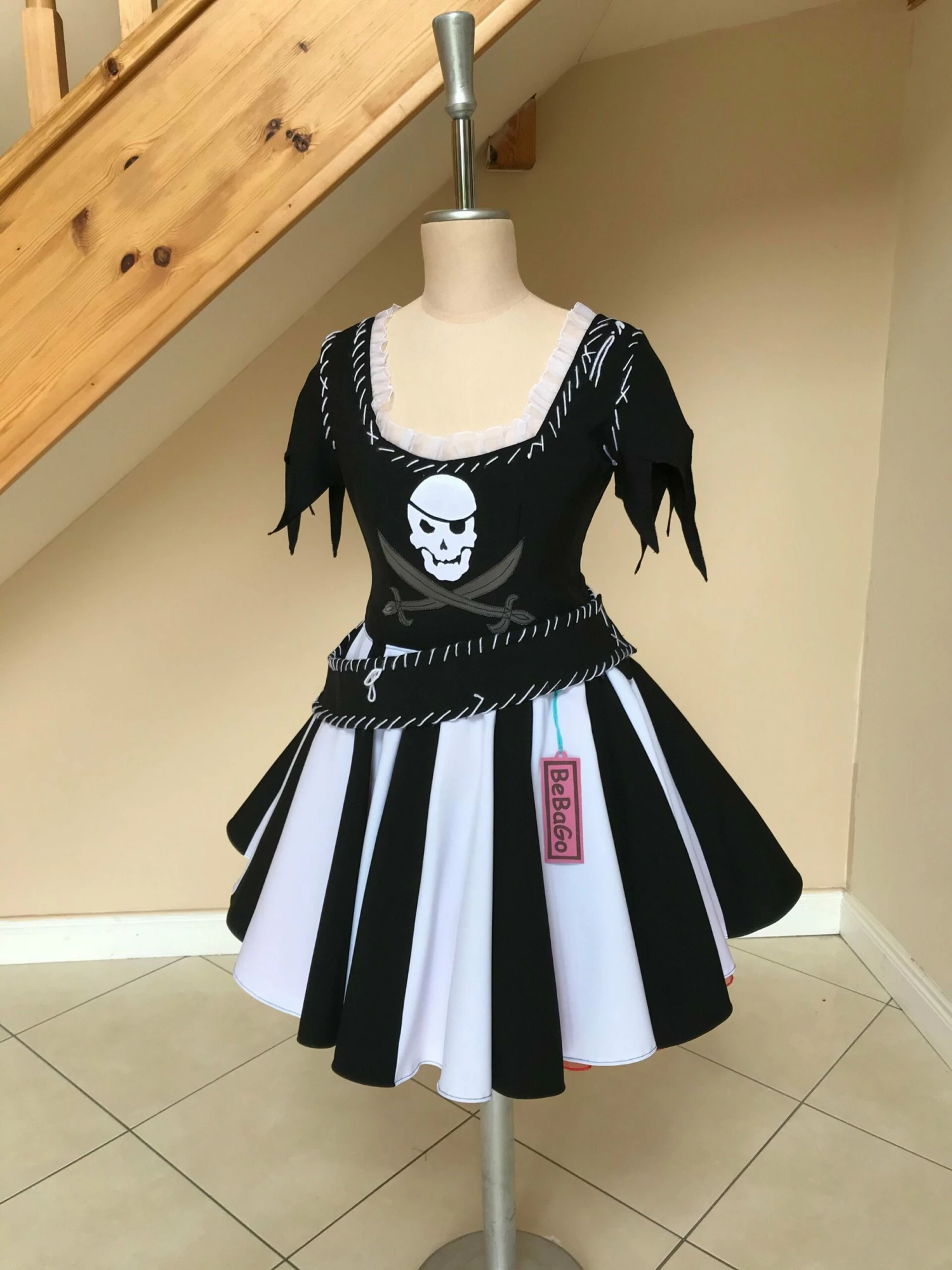 Pirate Inspired Dress Halloween Costume Pirate Cosplay 5 Pirate Inspired Dress Halloween Costume Pirate Cosplay - Image 3