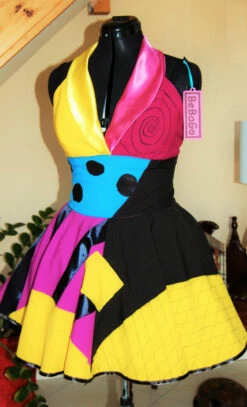 Halloween Patchwork Costume,Ragdoll Dress, Sally Ragdoll Costume -EpicCosplay Shop Halloweenpatchworkcostume 1