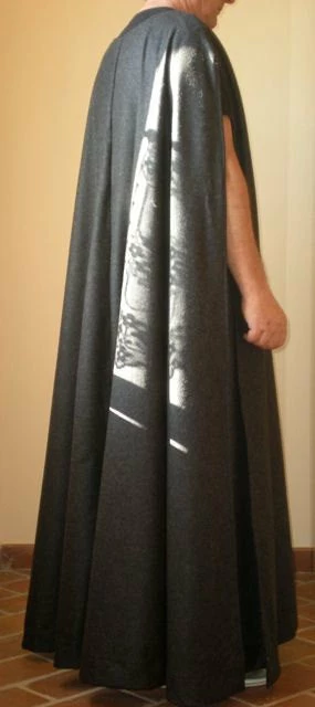 Parade Movies Masquerade Theatre Handmade Medieval Cape Robe Costume 4 Parade Movies Masquerade Theatre Handmade Medieval Cape Robe Costume - Image 2