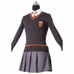 Harry Potter Hermione Granger Costume Hogwarts Gryffindor Uniform -EpicCosplay Shop Harry Potter Hermione Granger Costume Hogwarts Gryffindor Uniform 2
