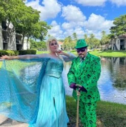 Elegant Elsa Dress Snow Queen Elsa Costume Adult -EpicCosplay Shop HighqualitySnowQueenPrincessFrozenQueenElsaCostumeadult1767HK 7