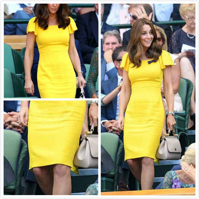 How To Dress Like Cosplay Kate Middleton Yellow Dress 5 How To Dress Like Cosplay Kate Middleton Yellow Dress - Image 3
