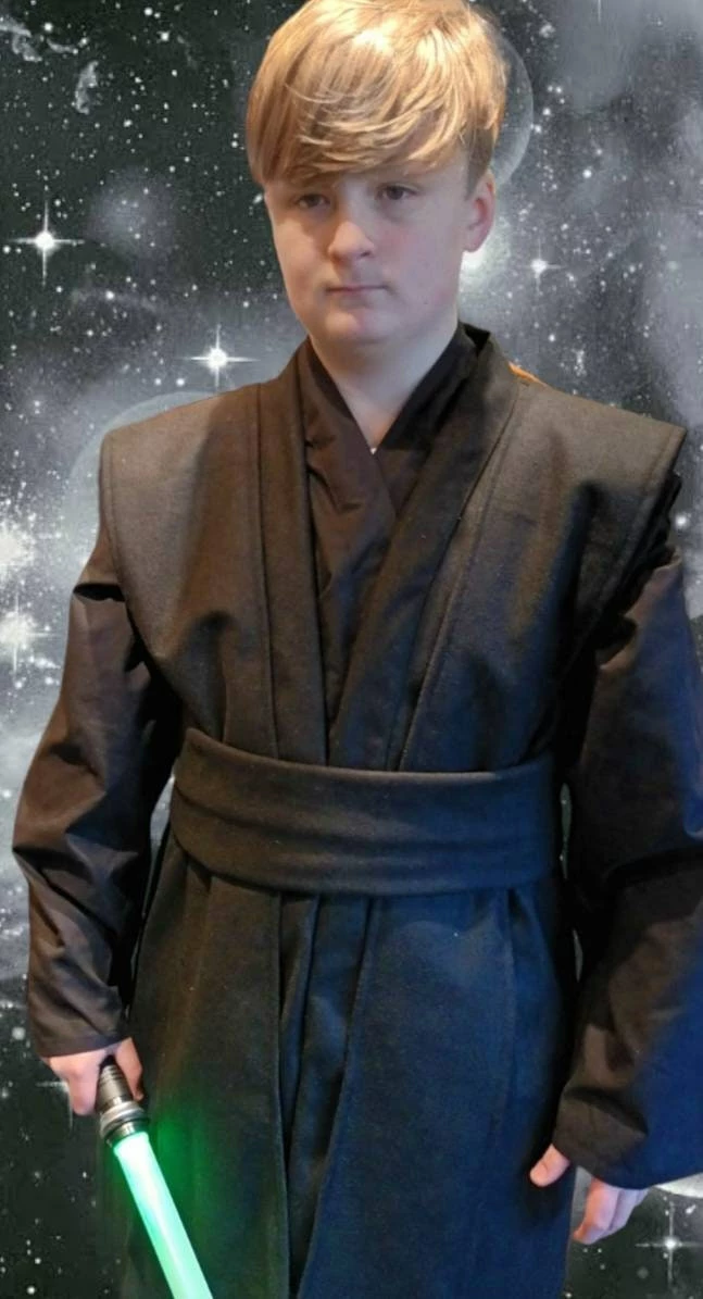 Star Wars Cosplaying Worldwide Shipping Luke Skywalker Cosplaying Customs Available Jedi Robe Set. Teenager Costumes, Made To Order 6 Star Wars Cosplaying Worldwide Shipping Luke Skywalker Cosplaying Customs Available Jedi Robe Set. Teenager Costumes, Made To Order - Image 4