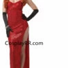Jessica Rabbit Costume With Gloves Plus Size Cosplay Dress -EpicCosplay Shop Jessica Rabbit Long SEXY MOVIE STAR Starlet Costume