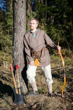 Celtic Shirt Historical Linen Shirt Medieval Clothing Medieval Linen Shirt Viking Tunic