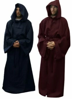 Merlins Medieval Closet Robe Cosplay Costume 7 Merlins Medieval Closet Robe Cosplay Costume -EpicCosplay Shop Merlins Medieval Closet Robe Cosplay Costume 2