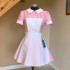 Nurse Costume, Maid Costume Pink Cosplay Dress -EpicCosplay Shop Nursecostume 7
