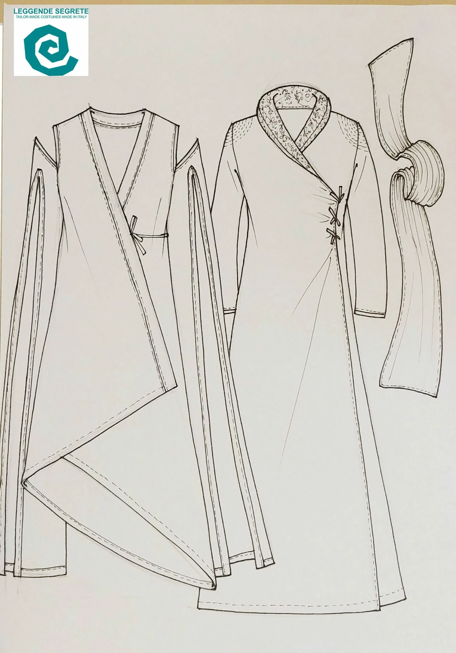 Mage Costume Set Sorceress Wardrobe Pagan Priest Summoning Robe Lotr Elves MADE TO ORDER Oriental Wizard Costume Set In 3 Piece 9 Mage Costume Set Sorceress Wardrobe Pagan Priest Summoning Robe Lotr Elves MADE TO ORDER Oriental Wizard Costume Set In 3 Piece - Image 7