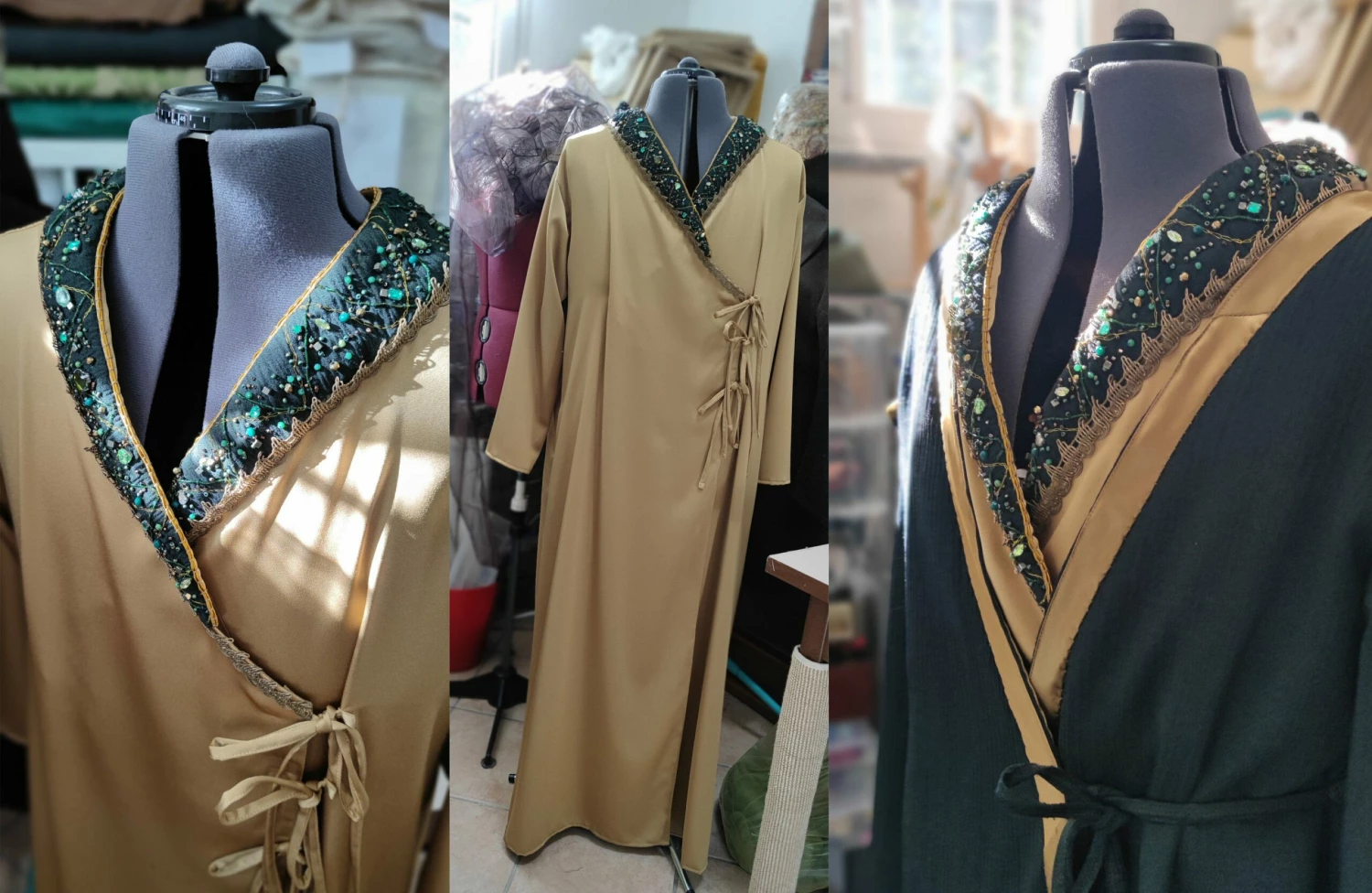 Mage Costume Set Sorceress Wardrobe Pagan Priest Summoning Robe Lotr Elves MADE TO ORDER Oriental Wizard Costume Set In 3 Piece 7 Mage Costume Set Sorceress Wardrobe Pagan Priest Summoning Robe Lotr Elves MADE TO ORDER Oriental Wizard Costume Set In 3 Piece - Image 5