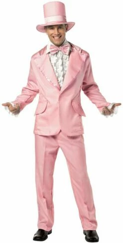 Pink Pimp Costume Outfit For Ladies Male Female