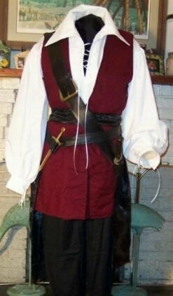 Pirate Costume Renaissance Buccaneer Mate Ostume -EpicCosplay Shop Pirate Costume Renaissance Buccaneer Mate ostume 3