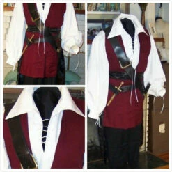 Pirate Costume Renaissance Buccaneer Mate Ostume -EpicCosplay Shop Pirate Costume Renaissance Buccaneer Mate ostume 4