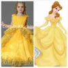Princesss Belle Dress 2017 Movie For Girls Toddler 1 Princesss Belle Dress 2017 Movie For Girls Toddler -EpicCosplay Shop Princesss Belle dress 2017 movie for girls toddler 6