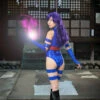 Psylocke Costume Metallic Mystique Spandex -EpicCosplay Shop Psylocke Costume Metallic Mystique Spandex 1