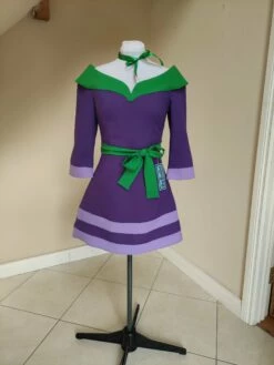 1960's Style Costume,Purple Cosplay Dress -EpicCosplay Shop Purplecosplaydress 1