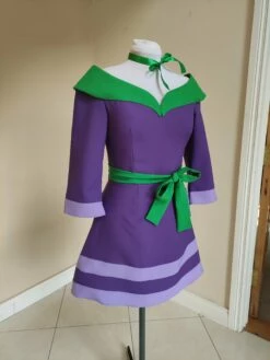 1960's Style Costume,Purple Cosplay Dress -EpicCosplay Shop Purplecosplaydress 6