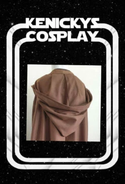 Heavy Duty Robe Star Wars Cosplayers Hand Made In All Sizes And Various Colours Available Quality Jedi Robe Melton Mixed Wool Fabric -EpicCosplay Shop Qualityjedirobe 1