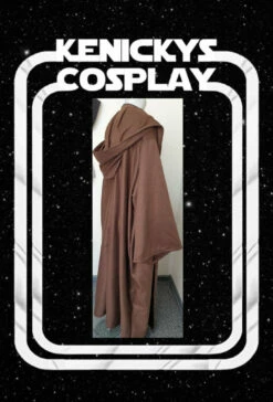 Heavy Duty Robe Star Wars Cosplayers Hand Made In All Sizes And Various Colours Available Quality Jedi Robe Melton Mixed Wool Fabric -EpicCosplay Shop Qualityjedirobe 5