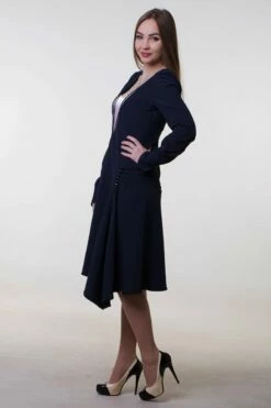 Queenie Goldstein Costume Black Queenie Goldstein Dress With Scarf