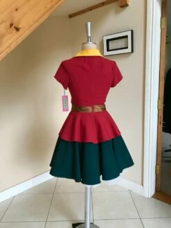 Archer Gaston Outfit, Hunter Gaston Costume Red And Forest Green Gaston Costume 17 Archer Gaston Outfit, Hunter Gaston Costume Red And Forest Green Gaston Costume -EpicCosplay Shop Redandforestgreencostume 3