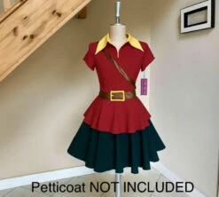 Archer Gaston Outfit, Hunter Gaston Costume Red And Forest Green Gaston Costume 14 Archer Gaston Outfit, Hunter Gaston Costume Red And Forest Green Gaston Costume -EpicCosplay Shop Redandforestgreencostume 7