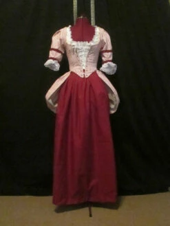 Revolutionary War Dress Poldark Colonial Dress Georgian Dress