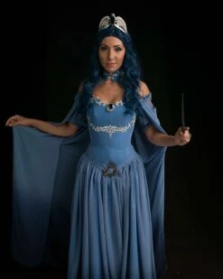 Rowena Ravenclaw Witch Dress Cosplay Costume -EpicCosplay Shop Rowena Ravenclaw witch dress cosplay costume 3