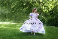 Princess Sofia The First Dress Ball Gown With Pearls 9 Princess Sofia The First Dress Ball Gown With Pearls -EpicCosplay Shop Sofia the First Princess Inspired Dress Gown Adult Size with Pearls 1