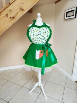St Patrick's Day Apron, Irish Style Apron, Shamrock Irish Collection -EpicCosplay Shop StPatrick sDayapron 5