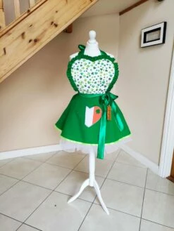 St Patrick's Day Apron, Irish Style Apron, Shamrock Irish Collection -EpicCosplay Shop StPatrick sDayapron 6