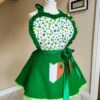 St Patrick's Day Apron, Irish Style Apron, Shamrock Irish Collection -EpicCosplay Shop StPatrick sDayapron 7