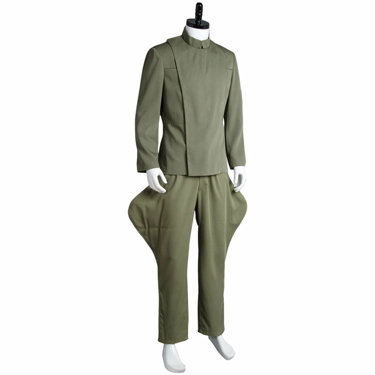 Star Wars Imperial Officer Olive Green Costume Female Male 5 Star Wars Imperial Officer Olive Green Costume Female Male - Image 3