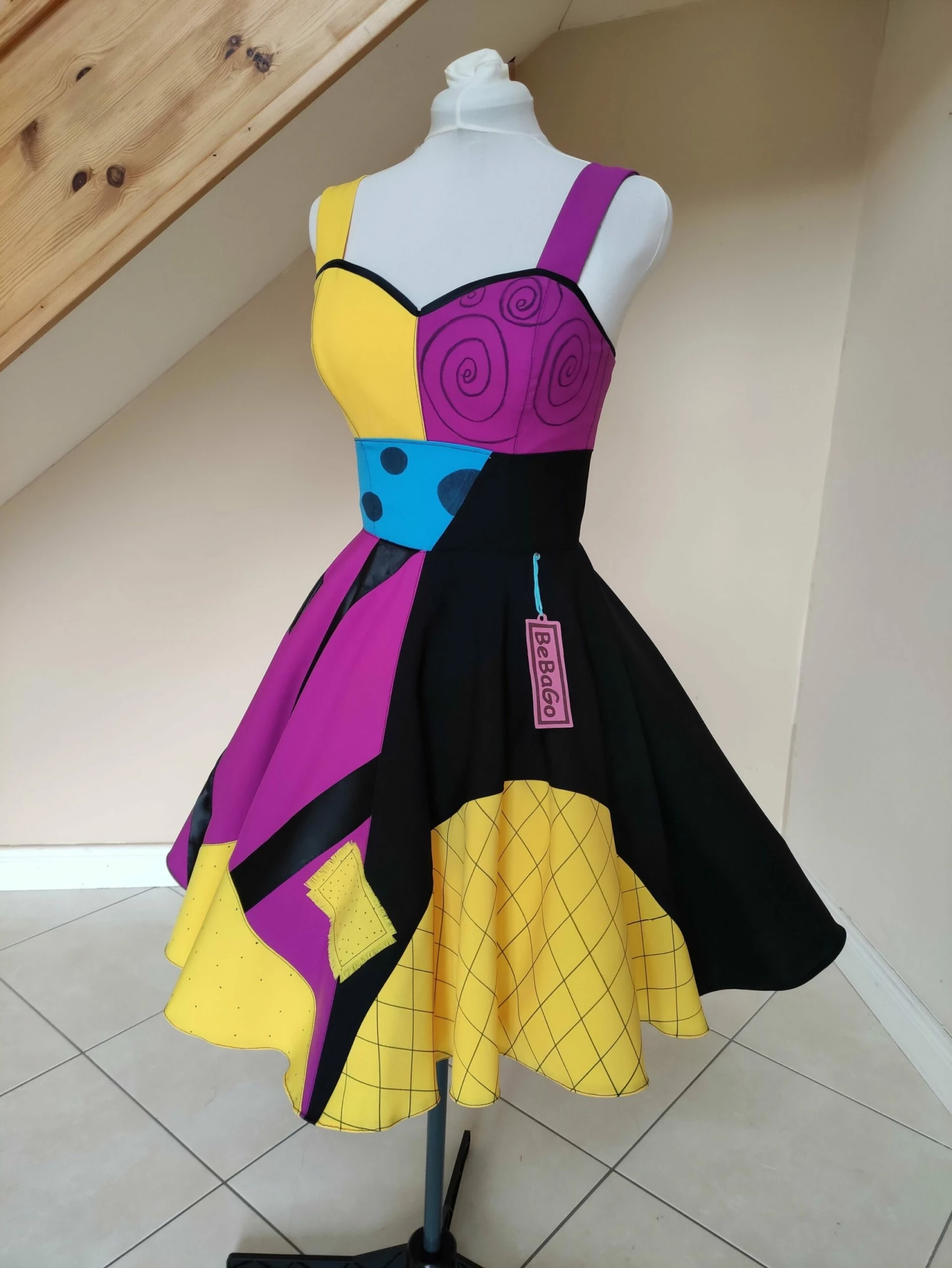 The Pumpkin Queen Dress Sally Ragdoll Dress Cosplay Costume 4 The Pumpkin Queen Dress Sally Ragdoll Dress Cosplay Costume - Image 2