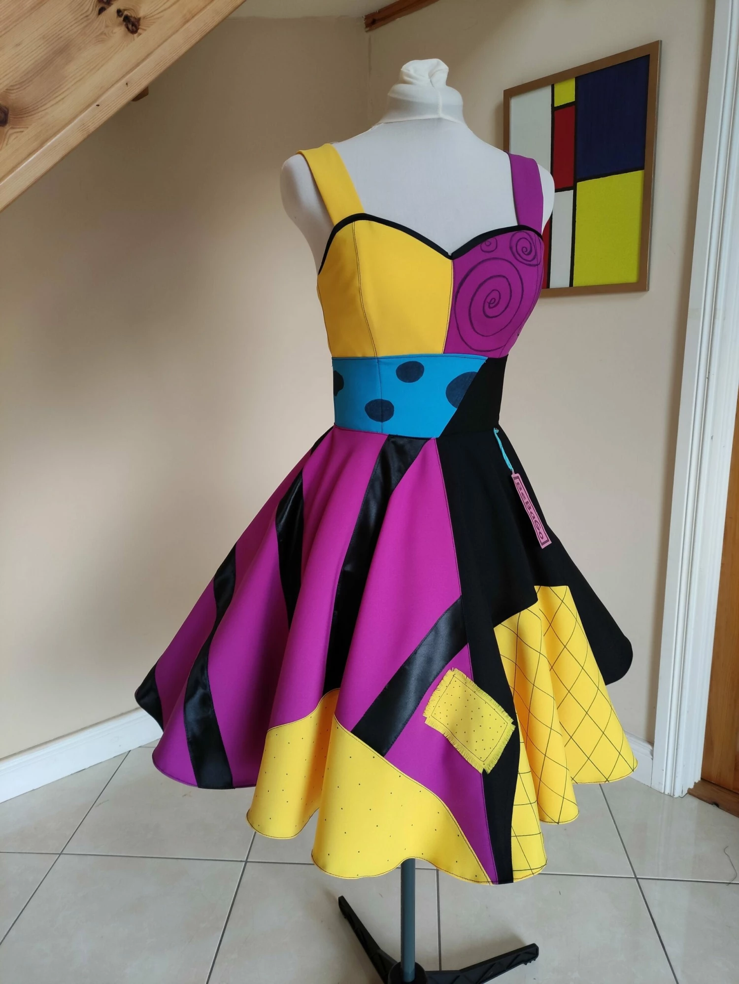 The Pumpkin Queen Dress Sally Ragdoll Dress Cosplay Costume 3 The Pumpkin Queen Dress Sally Ragdoll Dress Cosplay Costume