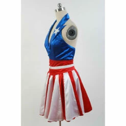 The Avengers Captain America Dress Costume -EpicCosplay Shop The Avengers Captain America Dress Costume 3