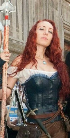 Triss Merigold The Witcher Saga Costume Triss Merigold Leather Outfit -EpicCosplay Shop Triss Merigold The Witcher saga costume Triss Merigold Leather Outfit 4