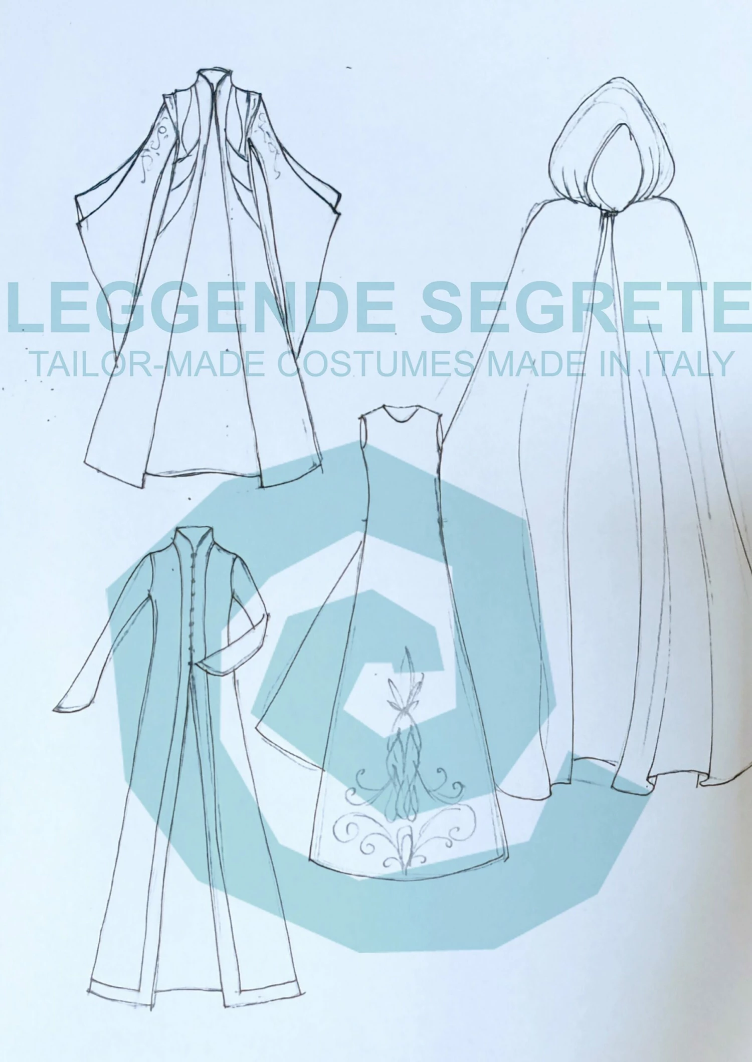 Unisex Elf Costume Elven Dress MADE TO ORDER Elven Costume 11 Unisex Elf Costume Elven Dress MADE TO ORDER Elven Costume - Image 9