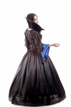 Vampire Queen Costume Satin Vampire Cosplay Dress