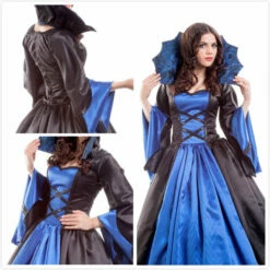 Vampire Queen Costume Satin Vampire Cosplay Dress 11 Vampire Queen Costume Satin Vampire Cosplay Dress -EpicCosplay Shop Vampire Queen costume Satin vampire cosplay dress 4