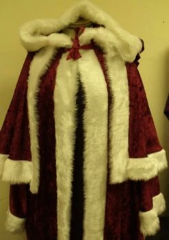 Velvet St Nicholas Father Christmas Santa Xmas Robe 11 Velvet St Nicholas Father Christmas Santa Xmas Robe -EpicCosplay Shop Velvet St Nicholas Father Christmas Santa Xmas Robe 3