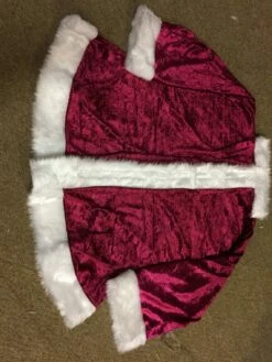 Velvet St Nicholas Father Christmas Santa Xmas Robe 12 Velvet St Nicholas Father Christmas Santa Xmas Robe -EpicCosplay Shop Velvet St Nicholas Father Christmas Santa Xmas Robe 4