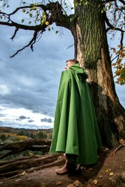 Waterproof Waxed Cotton Ranger Cloak Wind & Rain Resistant Medieval Viking LARP Cape 16 Waterproof Waxed Cotton Ranger Cloak Wind & Rain Resistant Medieval Viking LARP Cape -EpicCosplay Shop WaterproofWaxedCottonRangerCloak 2